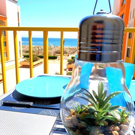 Appartement Vue Mer,Acces Direct Plage,Fibre,Clim,Parking Public Gratuit Le Barcarès エクステリア 写真