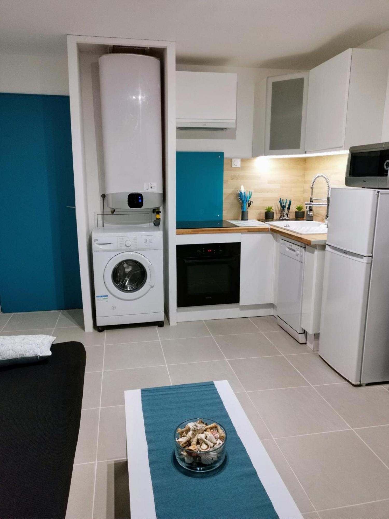 Appartement Vue Mer,Acces Direct Plage,Fibre,Clim,Parking Public Gratuit Le Barcarès エクステリア 写真